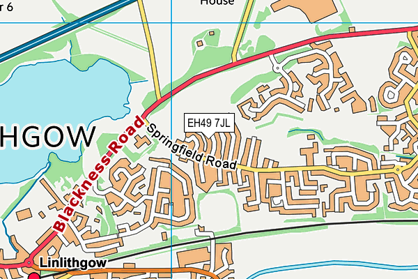 EH49 7JL map - OS VectorMap District (Ordnance Survey) EH49 7JL map - OS VectorMap District (Ordnance Survey)