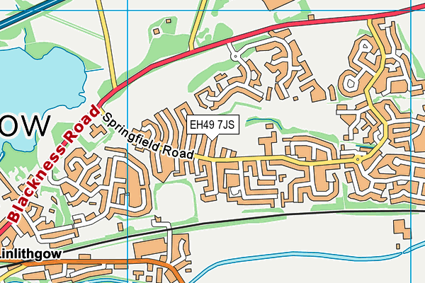 EH49 7JS map - OS VectorMap District (Ordnance Survey) EH49 7JS map - OS VectorMap District (Ordnance Survey)