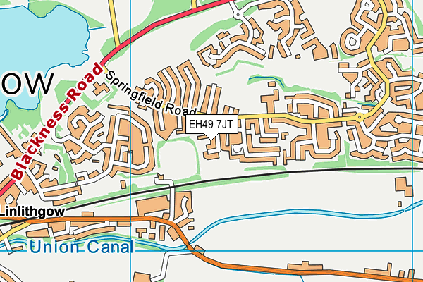 EH49 7JT map - OS VectorMap District (Ordnance Survey) EH49 7JT map - OS VectorMap District (Ordnance Survey)