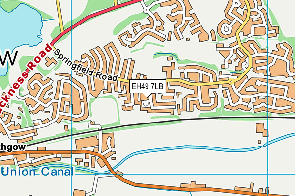 EH49 7LB map - OS VectorMap District (Ordnance Survey) EH49 7LB map - OS VectorMap District (Ordnance Survey)