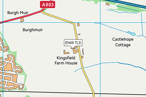 EH49 7LS map - OS VectorMap District (Ordnance Survey) EH49 7LS map - OS VectorMap District (Ordnance Survey)