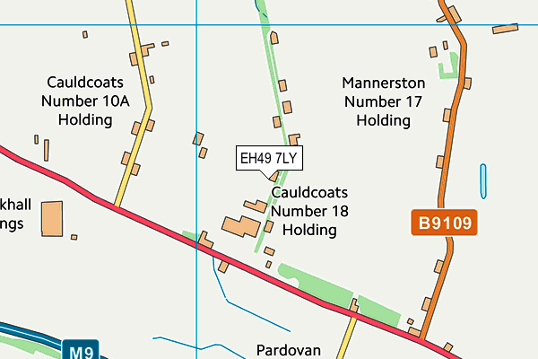 EH49 7LY map - OS VectorMap District (Ordnance Survey) EH49 7LY map - OS VectorMap District (Ordnance Survey)