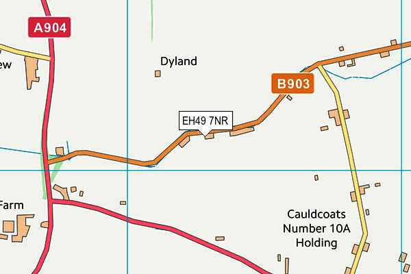 EH49 7NR map - OS VectorMap District (Ordnance Survey) EH49 7NR map - OS VectorMap District (Ordnance Survey)