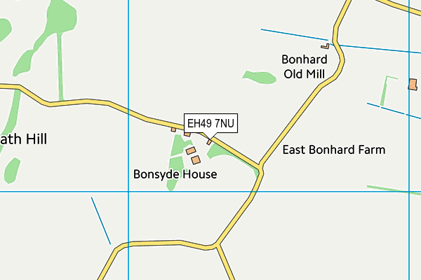 EH49 7NU map - OS VectorMap District (Ordnance Survey) EH49 7NU map - OS VectorMap District (Ordnance Survey)