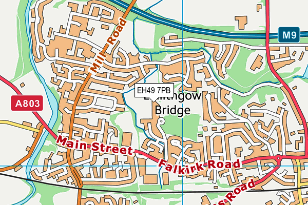 EH49 7PB map - OS VectorMap District (Ordnance Survey) EH49 7PB map - OS VectorMap District (Ordnance Survey)