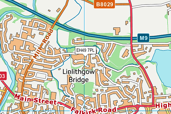 EH49 7PL map - OS VectorMap District (Ordnance Survey) EH49 7PL map - OS VectorMap District (Ordnance Survey)