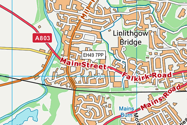 EH49 7PP map - OS VectorMap District (Ordnance Survey) EH49 7PP map - OS VectorMap District (Ordnance Survey)