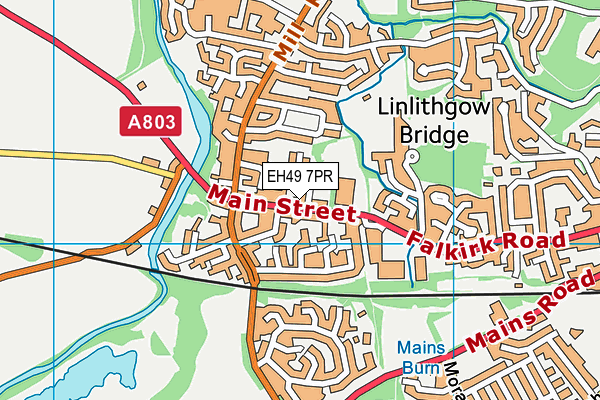 EH49 7PR map - OS VectorMap District (Ordnance Survey) EH49 7PR map - OS VectorMap District (Ordnance Survey)