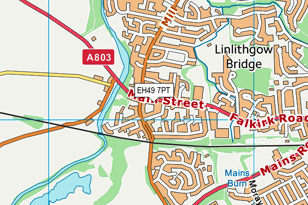 EH49 7PT map - OS VectorMap District (Ordnance Survey) EH49 7PT map - OS VectorMap District (Ordnance Survey)