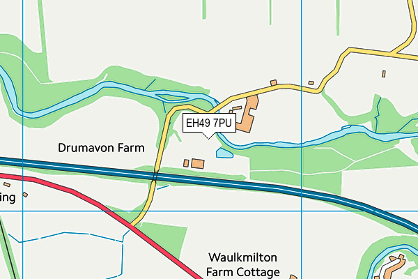 EH49 7PU map - OS VectorMap District (Ordnance Survey) EH49 7PU map - OS VectorMap District (Ordnance Survey)