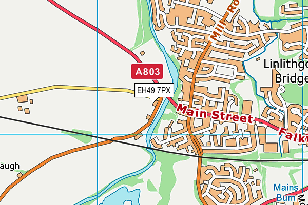 EH49 7PX map - OS VectorMap District (Ordnance Survey) EH49 7PX map - OS VectorMap District (Ordnance Survey)