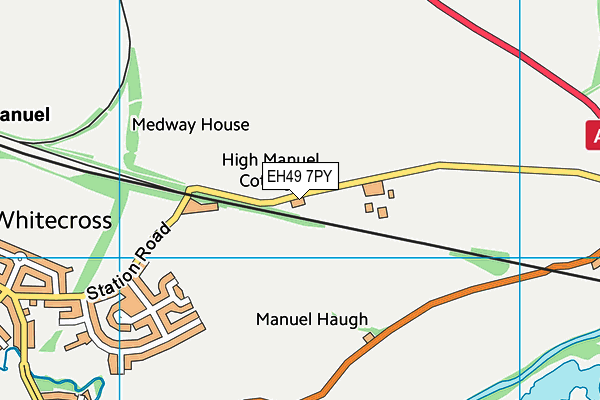 EH49 7PY map - OS VectorMap District (Ordnance Survey) EH49 7PY map - OS VectorMap District (Ordnance Survey)
