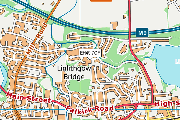 EH49 7QF map - OS VectorMap District (Ordnance Survey) EH49 7QF map - OS VectorMap District (Ordnance Survey)