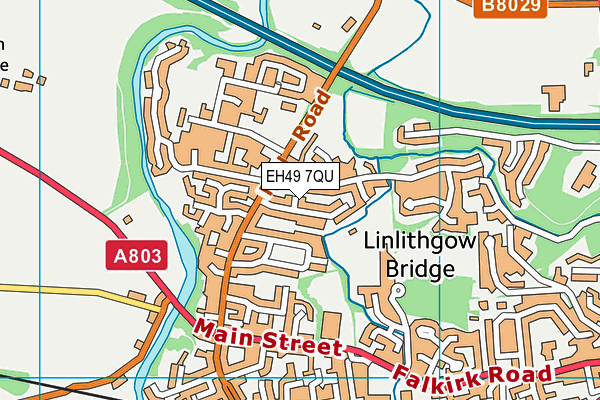 EH49 7QU map - OS VectorMap District (Ordnance Survey) EH49 7QU map - OS VectorMap District (Ordnance Survey)