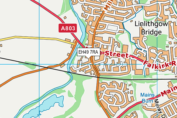 EH49 7RA map - OS VectorMap District (Ordnance Survey) EH49 7RA map - OS VectorMap District (Ordnance Survey)