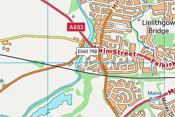 EH49 7RB map - OS VectorMap District (Ordnance Survey) EH49 7RB map - OS VectorMap District (Ordnance Survey)