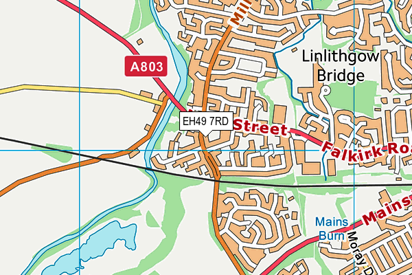 EH49 7RD map - OS VectorMap District (Ordnance Survey) EH49 7RD map - OS VectorMap District (Ordnance Survey)