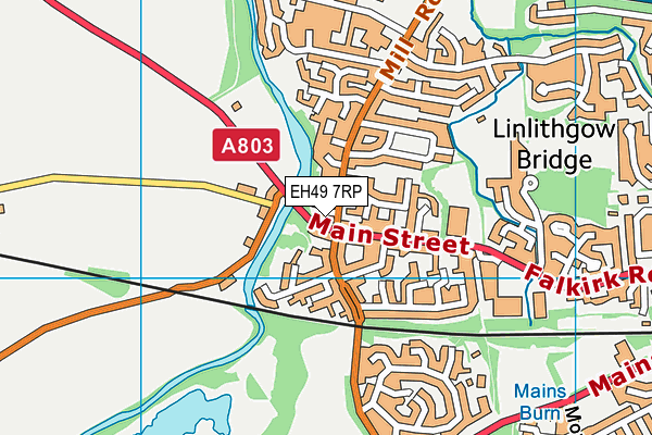 EH49 7RP map - OS VectorMap District (Ordnance Survey) EH49 7RP map - OS VectorMap District (Ordnance Survey)