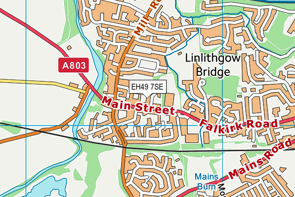 EH49 7SE map - OS VectorMap District (Ordnance Survey) EH49 7SE map - OS VectorMap District (Ordnance Survey)