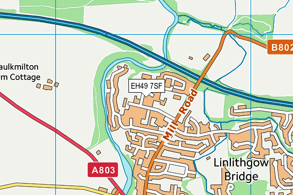 EH49 7SF map - OS VectorMap District (Ordnance Survey) EH49 7SF map - OS VectorMap District (Ordnance Survey)