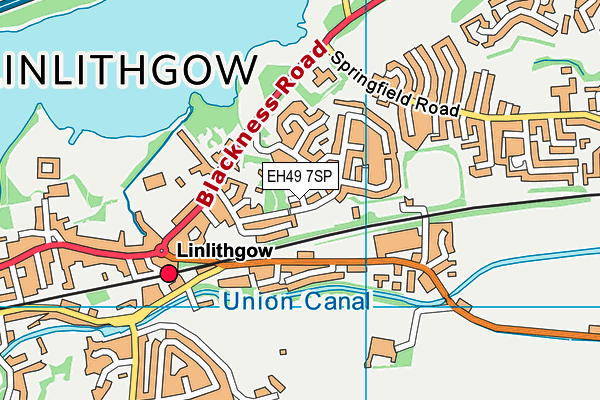 EH49 7SP map - OS VectorMap District (Ordnance Survey) EH49 7SP map - OS VectorMap District (Ordnance Survey)