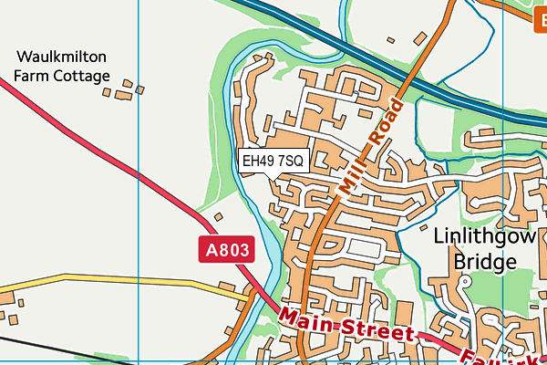 EH49 7SQ map - OS VectorMap District (Ordnance Survey) EH49 7SQ map - OS VectorMap District (Ordnance Survey)