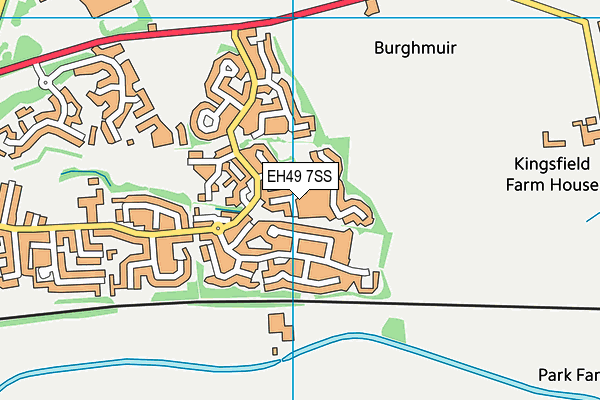 EH49 7SS map - OS VectorMap District (Ordnance Survey) EH49 7SS map - OS VectorMap District (Ordnance Survey)