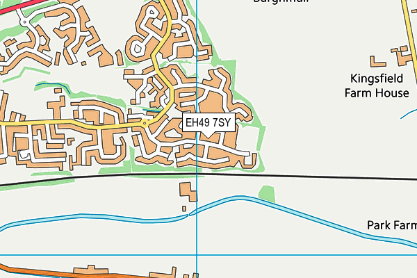 EH49 7SY map - OS VectorMap District (Ordnance Survey) EH49 7SY map - OS VectorMap District (Ordnance Survey)