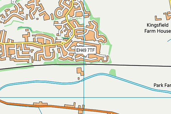 EH49 7TF map - OS VectorMap District (Ordnance Survey) EH49 7TF map - OS VectorMap District (Ordnance Survey)