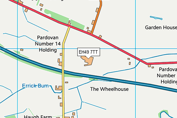 EH49 7TT map - OS VectorMap District (Ordnance Survey) EH49 7TT map - OS VectorMap District (Ordnance Survey)