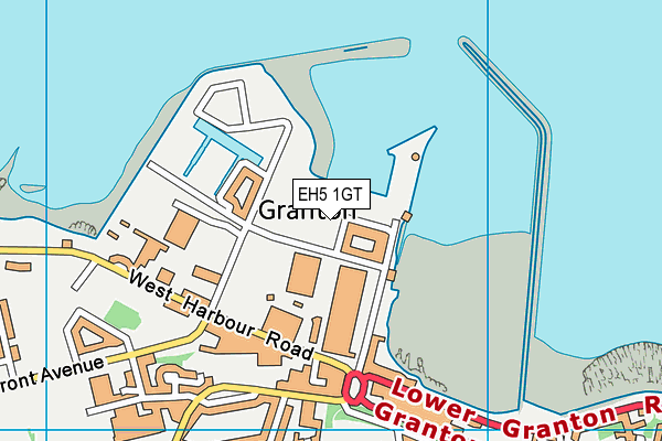 EH5 1GT map - OS VectorMap District (Ordnance Survey) EH5 1GT map - OS VectorMap District (Ordnance Survey)