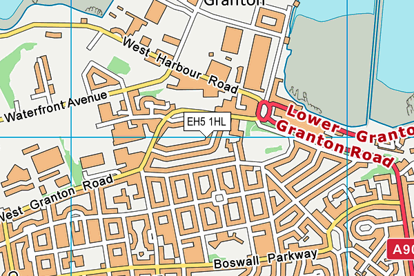 EH5 1HL map - OS VectorMap District (Ordnance Survey) EH5 1HL map - OS VectorMap District (Ordnance Survey)