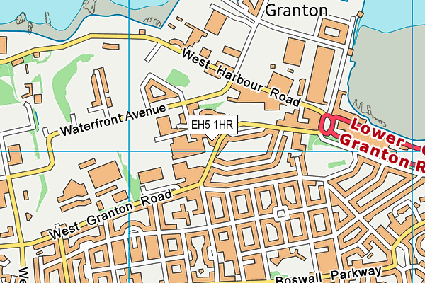 EH5 1HR map - OS VectorMap District (Ordnance Survey) EH5 1HR map - OS VectorMap District (Ordnance Survey)