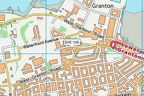 EH5 1HS map - OS VectorMap District (Ordnance Survey) EH5 1HS map - OS VectorMap District (Ordnance Survey)