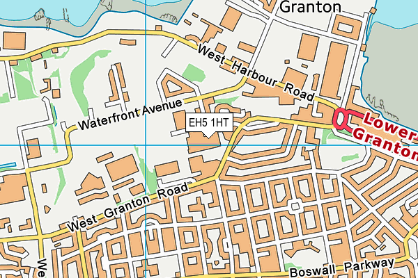 EH5 1HT map - OS VectorMap District (Ordnance Survey) EH5 1HT map - OS VectorMap District (Ordnance Survey)