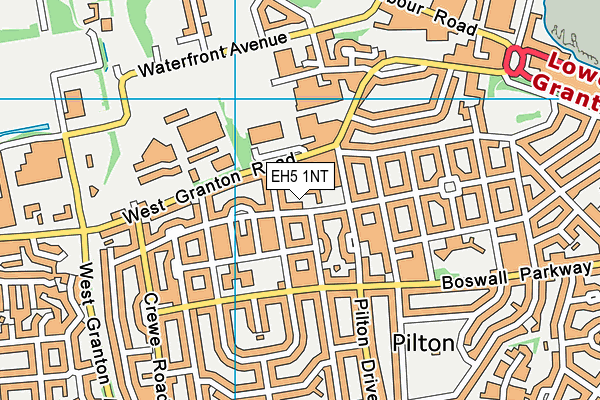 EH5 1NT map - OS VectorMap District (Ordnance Survey) EH5 1NT map - OS VectorMap District (Ordnance Survey)