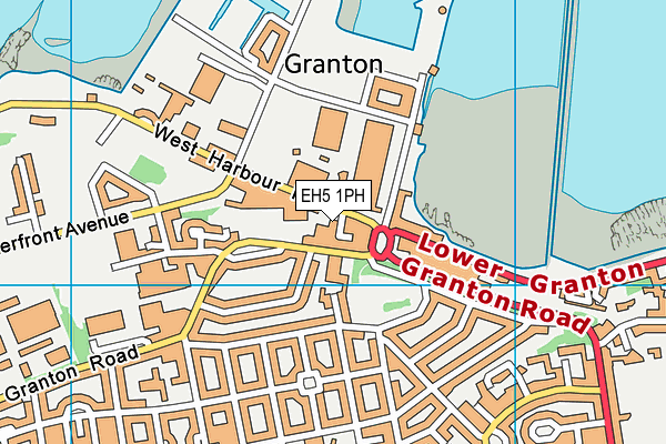 EH5 1PH map - OS VectorMap District (Ordnance Survey) EH5 1PH map - OS VectorMap District (Ordnance Survey)
