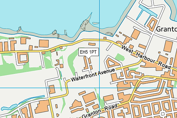 EH5 1PT map - OS VectorMap District (Ordnance Survey) EH5 1PT map - OS VectorMap District (Ordnance Survey)