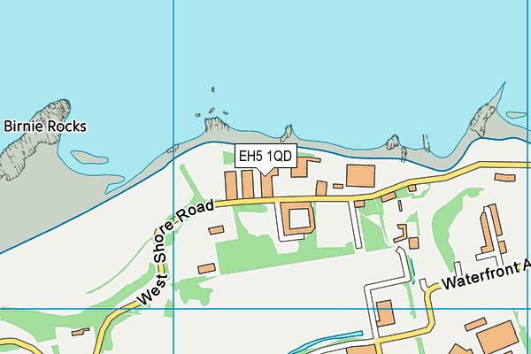 EH5 1QD map - OS VectorMap District (Ordnance Survey) EH5 1QD map - OS VectorMap District (Ordnance Survey)
