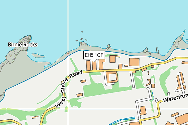 EH5 1QF map - OS VectorMap District (Ordnance Survey) EH5 1QF map - OS VectorMap District (Ordnance Survey)
