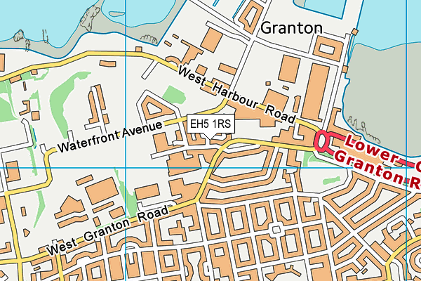 EH5 1RS map - OS VectorMap District (Ordnance Survey) EH5 1RS map - OS VectorMap District (Ordnance Survey)