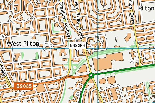 EH5 2NH map - OS VectorMap District (Ordnance Survey) EH5 2NH map - OS VectorMap District (Ordnance Survey)
