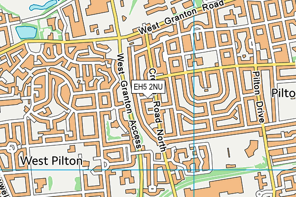 EH5 2NU map - OS VectorMap District (Ordnance Survey) EH5 2NU map - OS VectorMap District (Ordnance Survey)