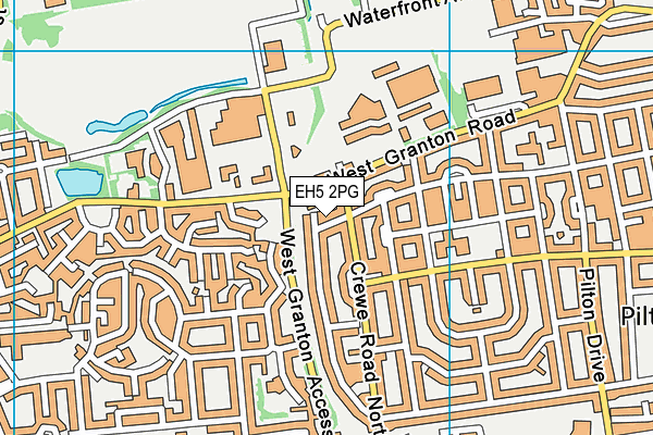 EH5 2PG map - OS VectorMap District (Ordnance Survey) EH5 2PG map - OS VectorMap District (Ordnance Survey)