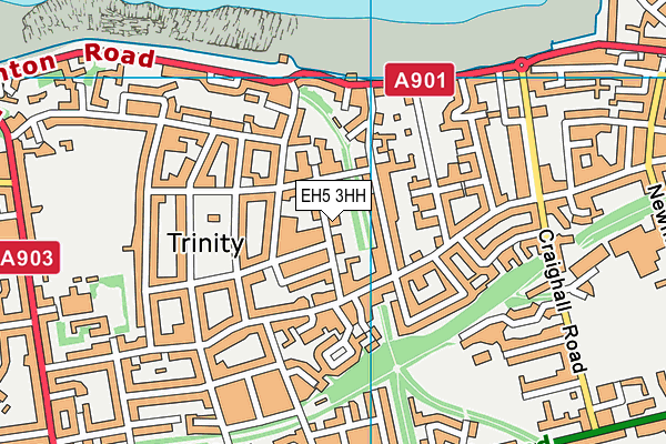 EH5 3HH map - OS VectorMap District (Ordnance Survey) EH5 3HH map - OS VectorMap District (Ordnance Survey)
