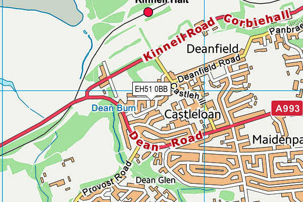 EH51 0BB map - OS VectorMap District (Ordnance Survey) EH51 0BB map - OS VectorMap District (Ordnance Survey)