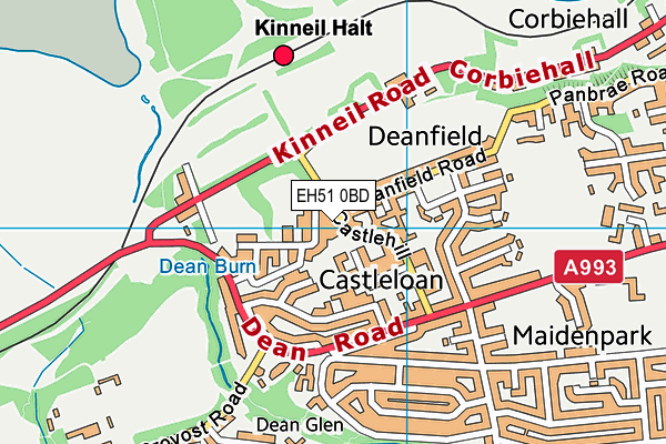 EH51 0BD map - OS VectorMap District (Ordnance Survey) EH51 0BD map - OS VectorMap District (Ordnance Survey)