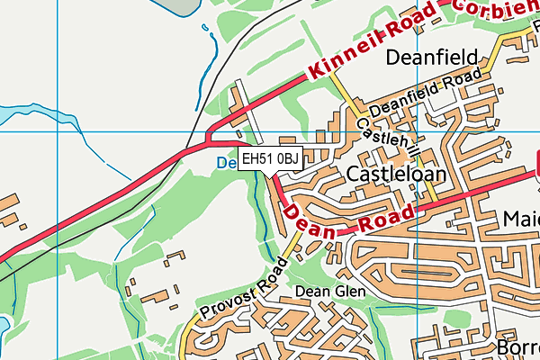 EH51 0BJ map - OS VectorMap District (Ordnance Survey) EH51 0BJ map - OS VectorMap District (Ordnance Survey)
