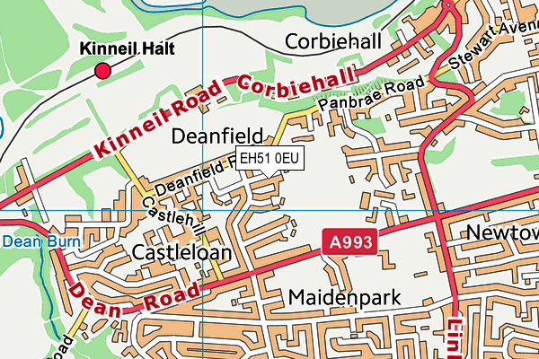 EH51 0EU map - OS VectorMap District (Ordnance Survey) EH51 0EU map - OS VectorMap District (Ordnance Survey)