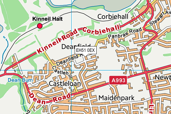 EH51 0EX map - OS VectorMap District (Ordnance Survey) EH51 0EX map - OS VectorMap District (Ordnance Survey)